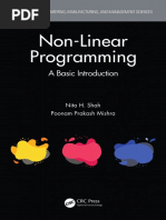 Non-Linear Programming - A Basic Introduction