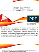 Conceito, Fontes e Normas Do Direito Penal