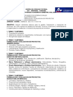 GUIA DE GESTION Y FORMULACION Y EVALUACION DE PROYECTOS - SABADOS