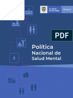 Politica Nacional Salud Mental