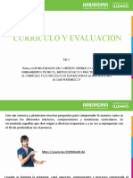 Curriculo y Evaluacion Eje 2