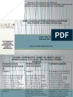 Marco legal Internacional  UPDF