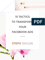 10 Tactics To Transform Your Facebook Ads