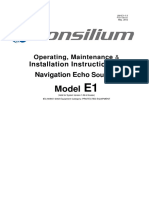 Model: Installation Instructions Navigation Echo S