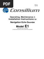 Model: Installation Instructions Navigation Echo S