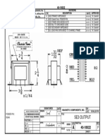 Fender 5E3 Output Transformer Data