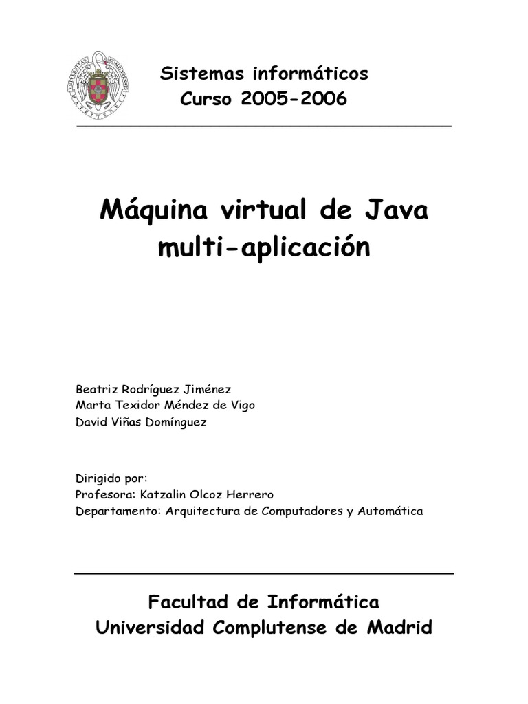 Proyecto Final | PDF | Java (lenguaje de programación) | Objeto ...