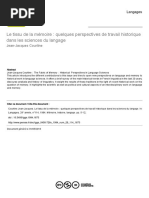 courtine memória discursiva