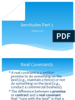 Servitudes Part 2