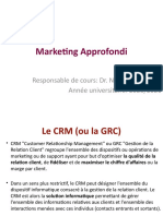 Marketing Approfondi CRM