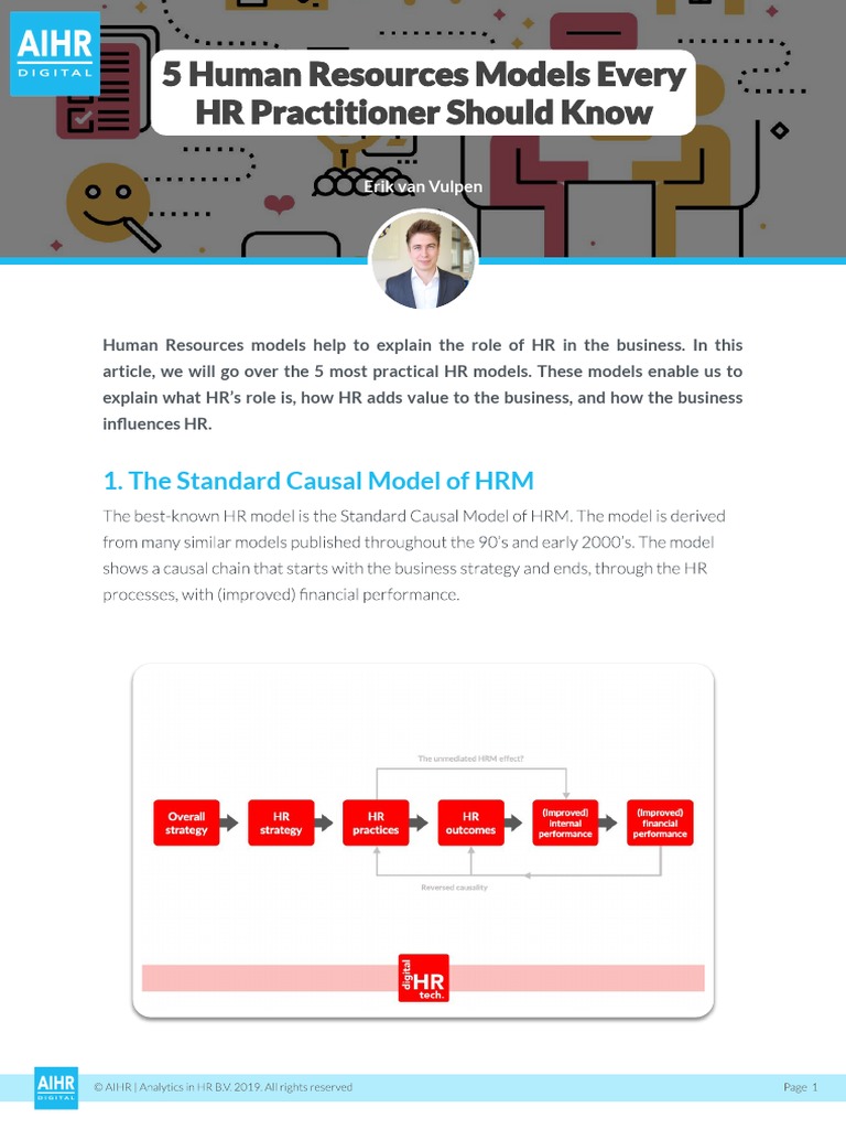Key HR Models Explained | PDF | Career & Growth