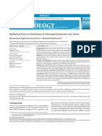 Radiation Dose To Newborns in Neonatal Intensive Care Units