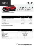 Q3 Sport Audi Car