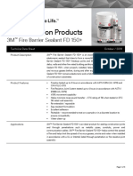 3M Fire Barrier Sealant FD 150 - Plus Technical Data Sheet