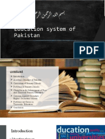Problems and Prospects of Education System in Pakistan