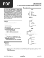 AP1117/AP1117I: 1A Dropout Positive Adjustable or Fixed-Mode Regulator