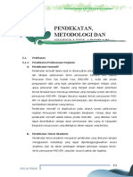 Bab 5 Pendekatan, Metodologi, Dan Sistem Pelaporan