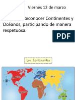 Continentes y Oceanos - Parte 1