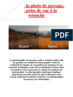 Bases de La Photo de Paysage