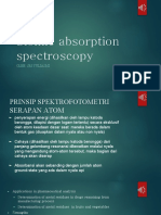 Cara Kerja Spektrofotometri Serapan Atom (SSA) untuk Analisis Logam