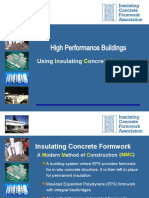 Insulating Concrete Formwork