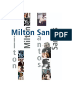 Tributo A Milton Santos