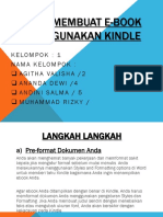 Cara Membuat Ebook Menggunakan KINDLE