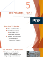 Pertemuan Ke 5 - Soil Pollution