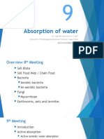 Pertemuan Ke 9 - Absorption of Water