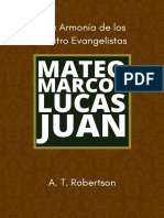 Una Armonía de Los Cuatro Evangelios