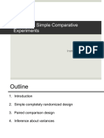 Chapter 2: Simple Comparative Experiments: Instructor: Alan Vazquez Slides by Maria Cha