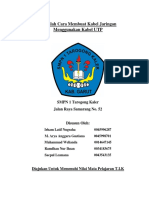 Makalah Cara Membuat Kabel Jaringan Menggunakan Kabel UTP: SMPN 1 Tarogong Kaler Jalan Raya Samarang No. 52