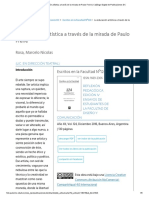 La Educación Artística A Través de La Mirada de Paulo Freire - Catálogo Digital de Publicaciones DC