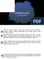 Pemahaman Mengenai Ilmu Sosiologi