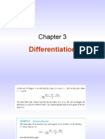 Chapter 3 (Differentiation)