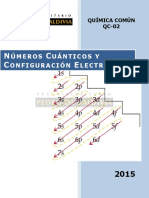 QC02 - Números Cuánticos y Configuración Electrónica