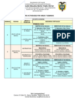 Horario Guia 1 Sexo A Noveno