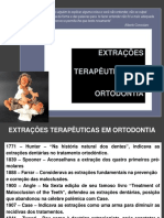 1 - Extrações Terapêuticas em Ortodontia