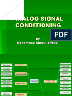 (Bab II) Analog Signal Conditioning