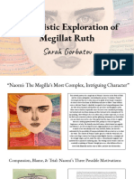 An Artistic Exploration of Megillat Ruth 1