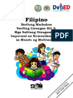 Q3 Filipino 8 Module 2