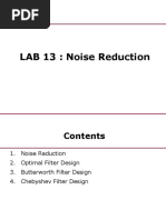 LAB13 (Noise Reduction)