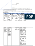 Lesson Plan & Syllabus