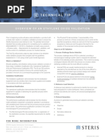 Technical Tip: Overview of An Ethylene Oxide Validation