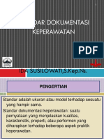 STANDAR DOKUMENTASI KEPERAWATAN