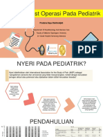 Post Operative Pediatric Analgetik