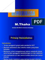 Hemodialisa - Dr. Thaha