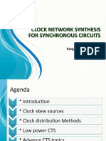 Clock Network Synthesis For Synchronous Circuits