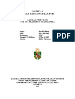 Modul Praktikum Mekatronika Eagle Dan PCB PDF Free