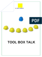 95 Topic For Tool Box Talk